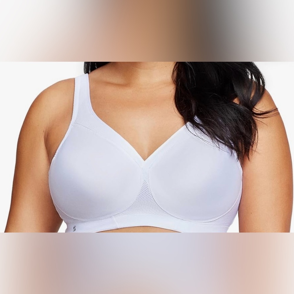 Glamorise Women's Plus Size MagicLift Seamless Sports Bra Wirefree